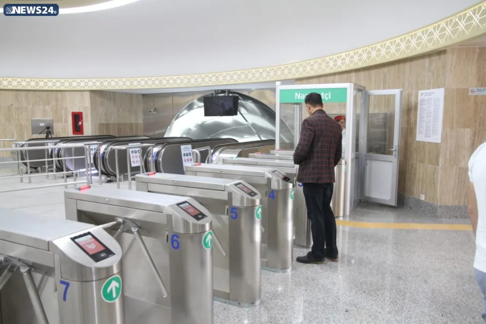 “Xətai” metrostansiyası açıldı - FOTOSESSİYA