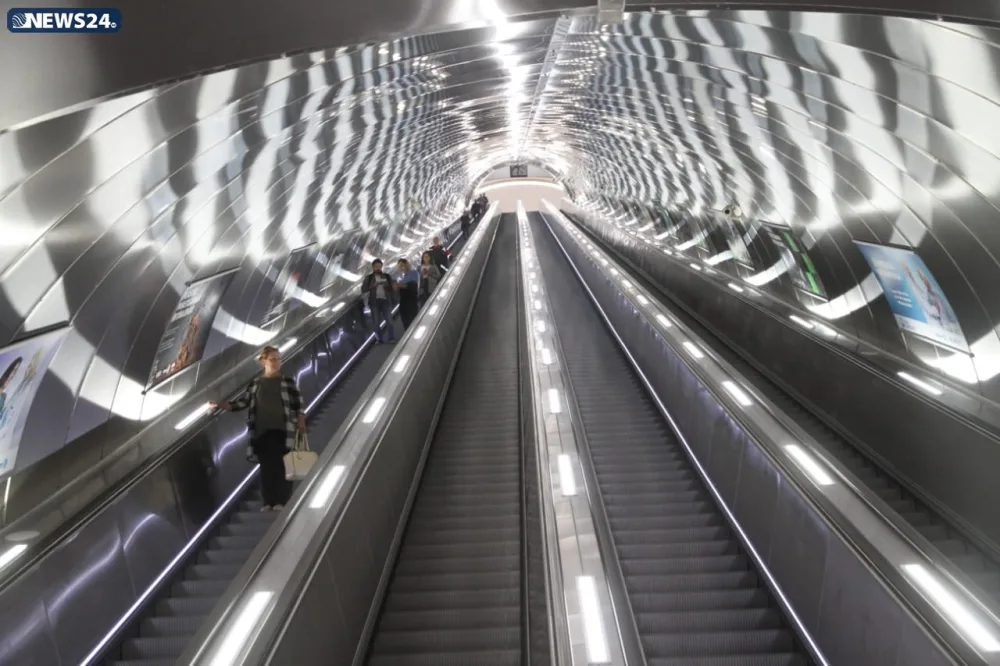“Xətai” metrostansiyası açıldı - FOTOSESSİYA