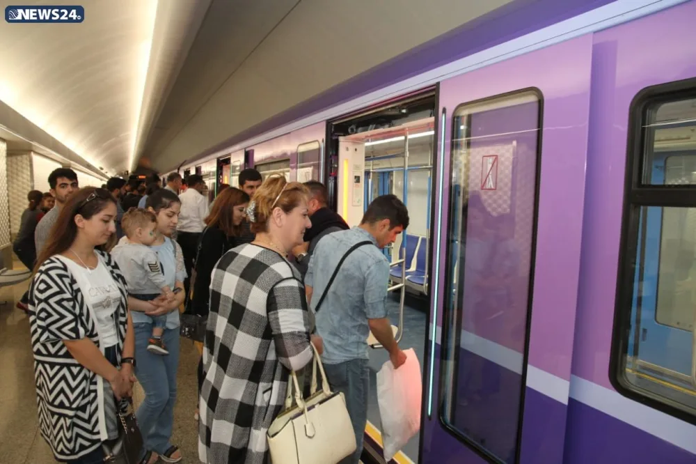 “Xətai” metrostansiyası açıldı - FOTOSESSİYA