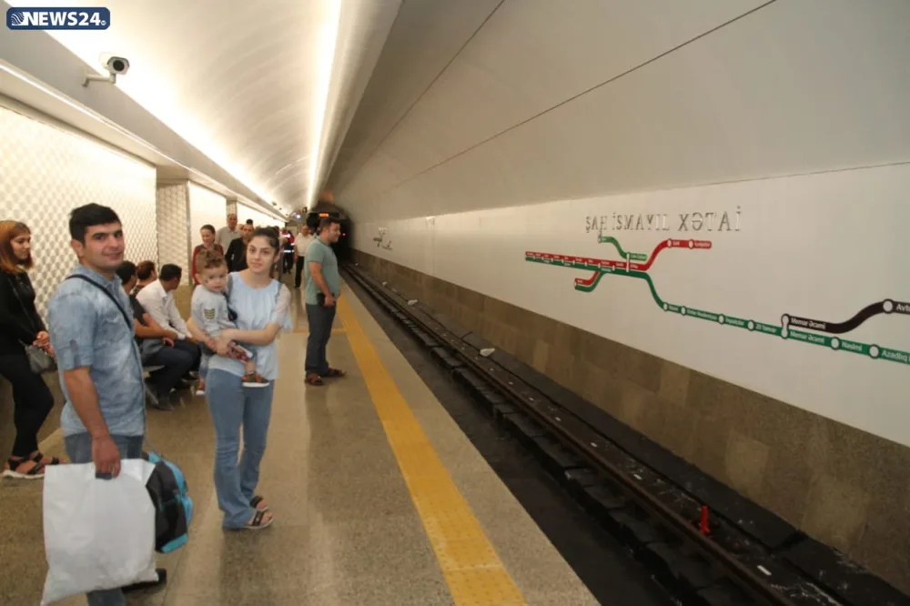 “Xətai” metrostansiyası açıldı - FOTOSESSİYA