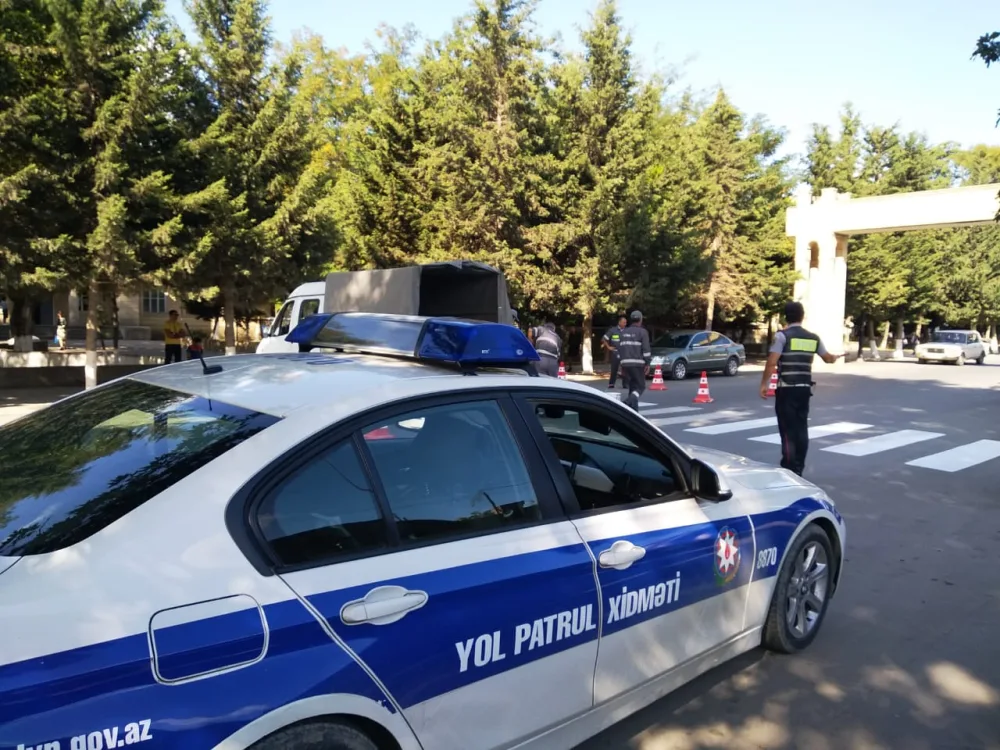 Yol polisi tərəfindən təhlükəsizlik tədbirləri - DAVAM ETDİRİLİR