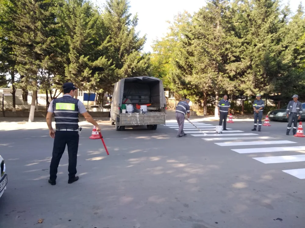 Yol polisi tərəfindən təhlükəsizlik tədbirləri - DAVAM ETDİRİLİR