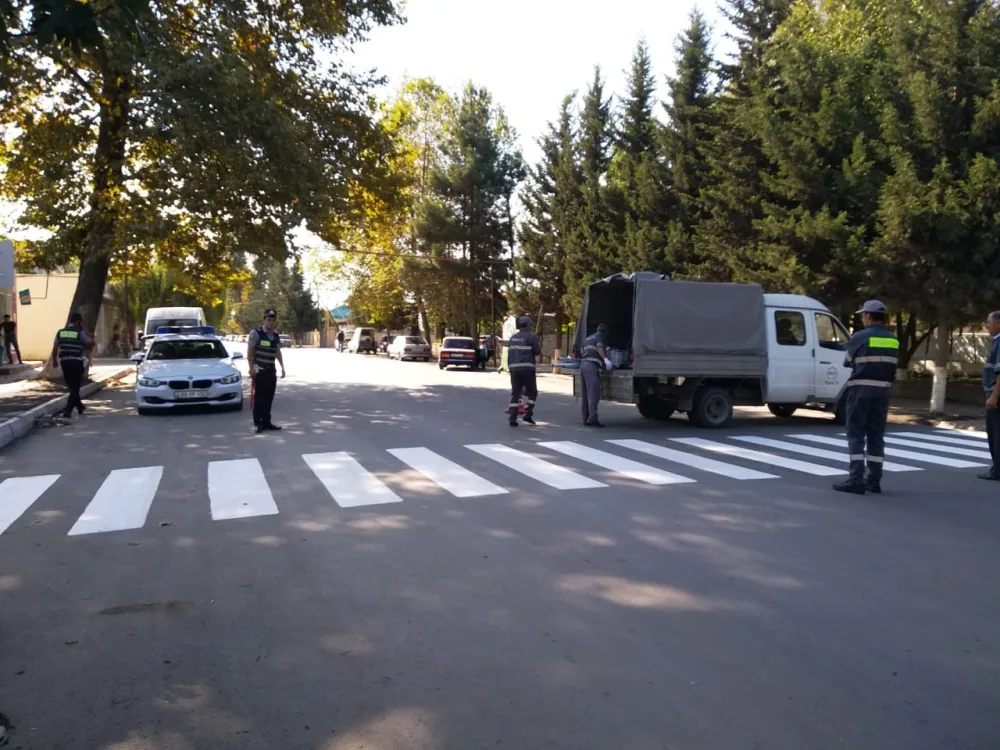 Yol polisi tərəfindən təhlükəsizlik tədbirləri - DAVAM ETDİRİLİR