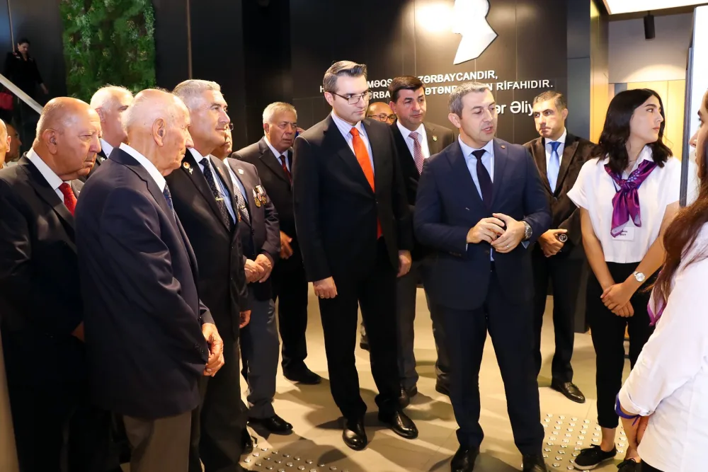 Türkiyənin zabit və müharibə veteranları - DOST Agentliyində - FOTO