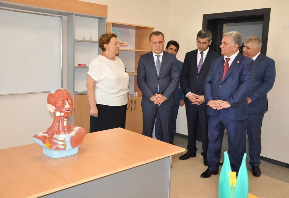 Biləsuvarda yeni məktəbin açılışı oldu- - Təhsil naziri açılışda FOTOLAR