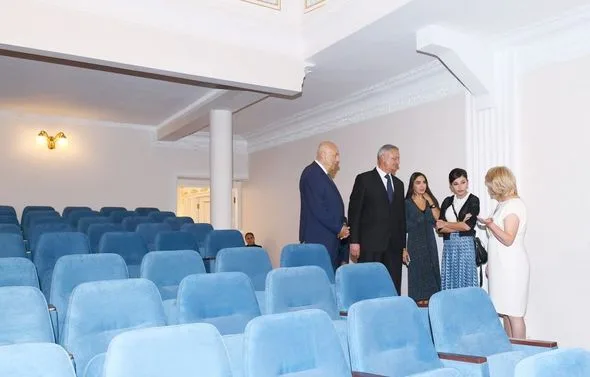 Mehriban Əliyeva və Leyla Əliyeva İvanovka kəndində oldu - -FOTOLAR