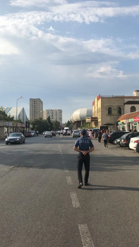 Məktəbətrafı ərazilər nəzarətə götürülüb - BNA - FOTO