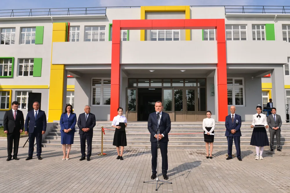 Qubanın Alekseyevka kəndində yeni məktəb istifadəyə verildi- - Təhsil naziri açılışda