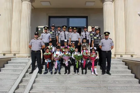 Birincilər polisin - QONAĞI OLDULAR - FOTO
