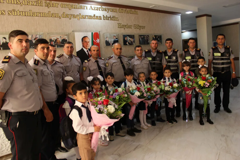 Birincilər polisin - QONAĞI OLDULAR - FOTO