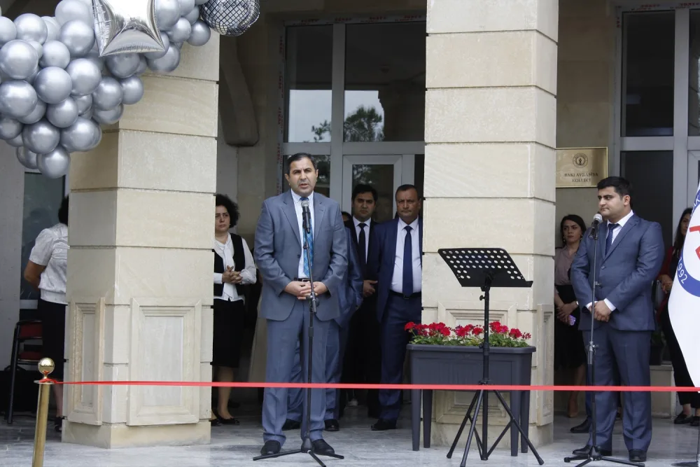 Bakı Avrasiya Kollecində açılış mərasimi keçirilib - FOTOLAR