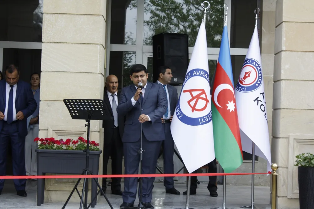 Bakı Avrasiya Kollecində açılış mərasimi keçirilib - FOTOLAR