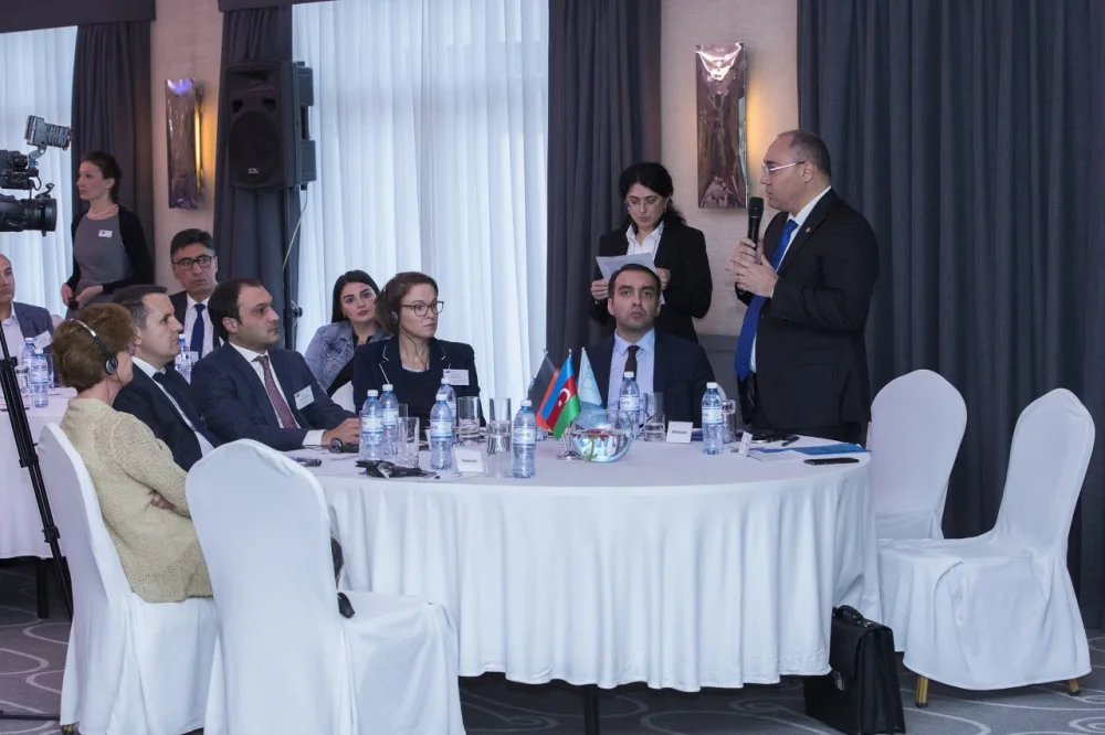 Alman-Azərbaycan Xarici Ticarət Palatasının üzvləri ilə görüş keçirilib