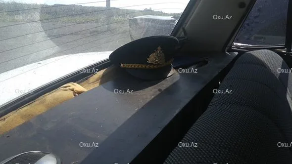 Masallıda ağır qəza: polis kapitanı öldü - FOTO