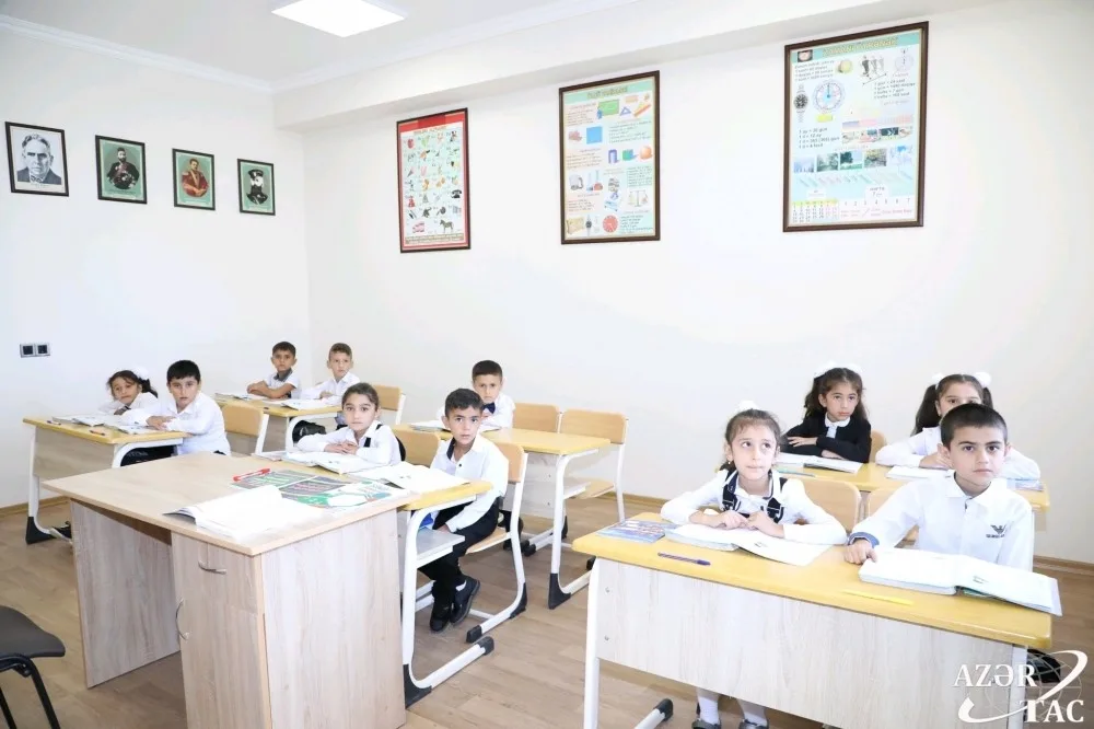 Heydər Əliyev Fondu tərəfindən inşa olunan məktəb binaları - İSTİFADƏYƏ VERİLDİ - FOTO