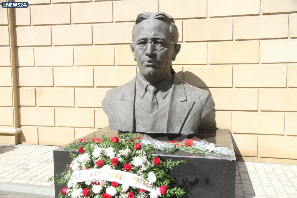 " Üzeyir Hacıbəyli milli musiqi sənətimizin və tariximizin silinməz izidir"- - ƏBÜLFƏS QARAYEV - FOTOLAR - VİDEO