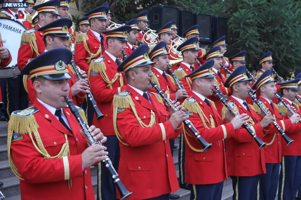 " Üzeyir Hacıbəyli milli musiqi sənətimizin və tariximizin silinməz izidir"- - ƏBÜLFƏS QARAYEV - FOTOLAR - VİDEO