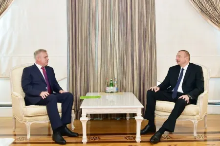 İlham Əliyev Belarus Təhlükəsizlik Şurasının dövlət katibini qəbul etdi- - FOTO -YENILƏNDİ
