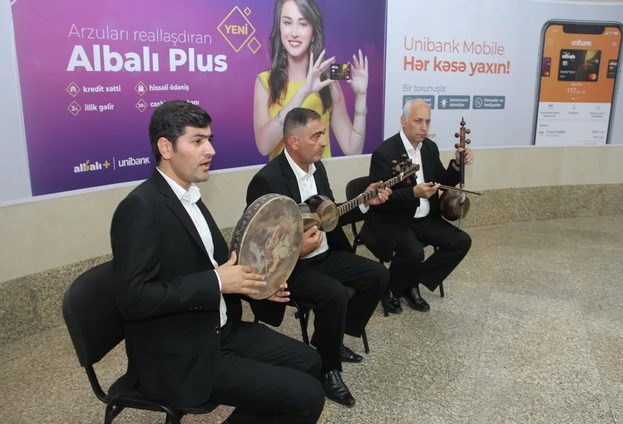 Bakı metrosunda Üzeyir Musiqi Günü qeyd edildi