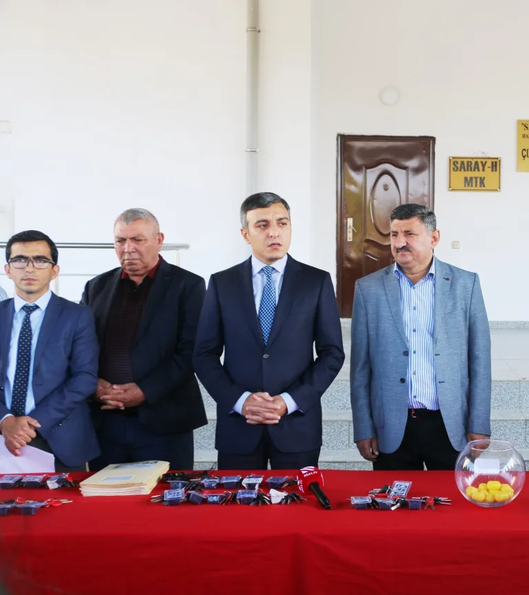 Abşeronda şəhid ailələri və Qarabağ müharibəsi əlillərinə mənzillər verildi - FOTO