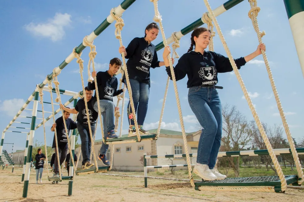 “Hərbiyyə - Xəzər” düşərgəsi - BAŞA ÇATDI - FOTO