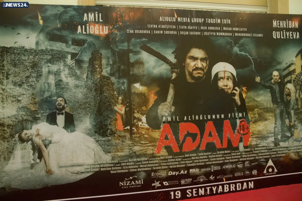"Adam" Nizami kino mərkəzində - İZDİHAM YARATDI