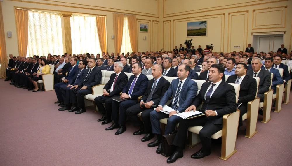 Qazaxda uçotun şəffaflaşdırılması ilə bağlı - ZONA MÜŞAVİRƏSİ - FOTO