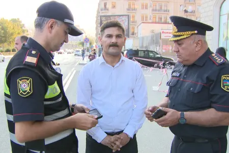 Yol polisi qaydaları pozan piyadalara qarşı - REYDLƏRƏ BAŞLADI - FOTO