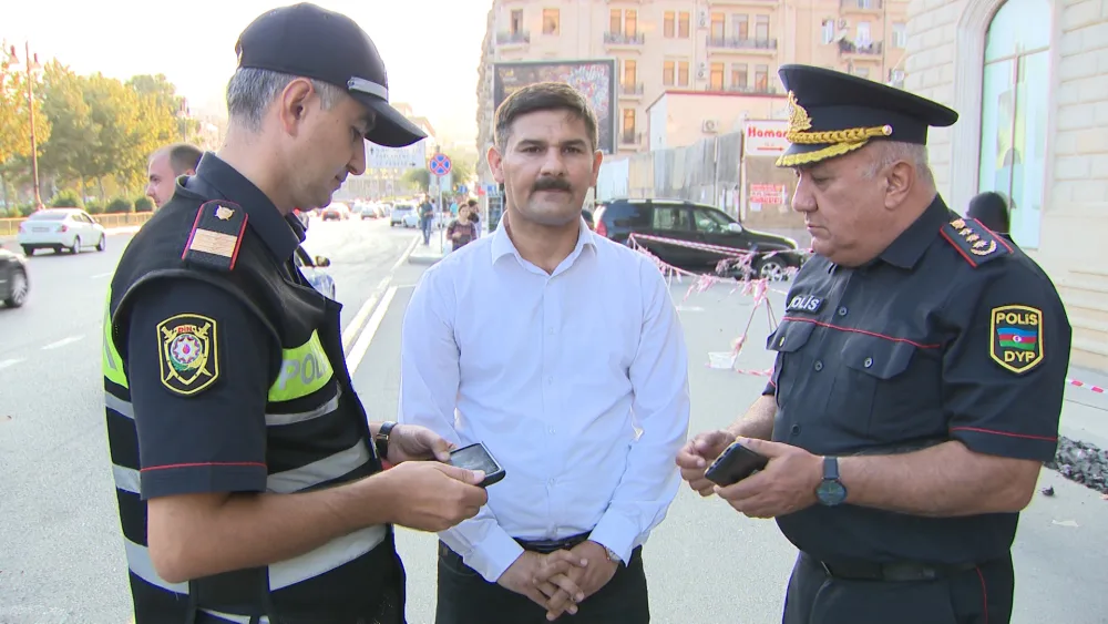 Yol polisi qaydaları pozan piyadalara qarşı - REYDLƏRƏ BAŞLADI - FOTO