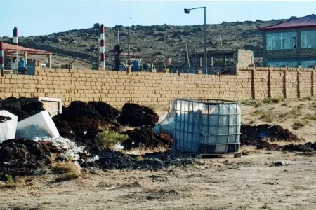 Zəhərli maddələrin yandırılması və qalaqlanması faktı - AŞKAR EDİLDİ - FOTOLAR