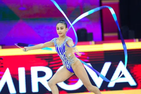 Azərbaycan gimnastı Olimpiya Oyunlarına vəsiqə qazandı