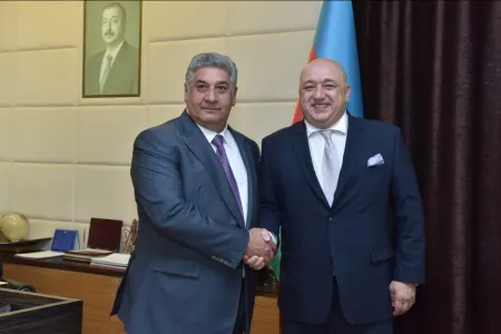 Azərbaycan ilə Bolqarıstanın nazirləri görüşdü