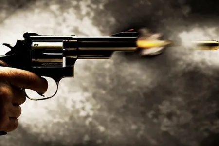 Polislərin saxladığı sürücü onları silahla hədələyib - QAÇDI - FOTO