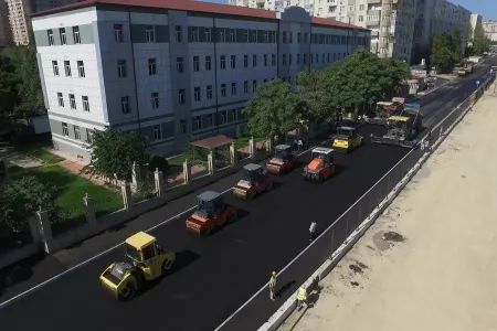 Bakıda 7 ildir bağlı olan yol - İSTİFADƏYƏ VERİLDİ - FOTOLAR