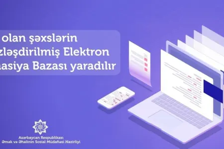 Əlil şəxslərin Mərkəzləşdirilmiş Elektron İnformasiya Bazası - YARADILIR