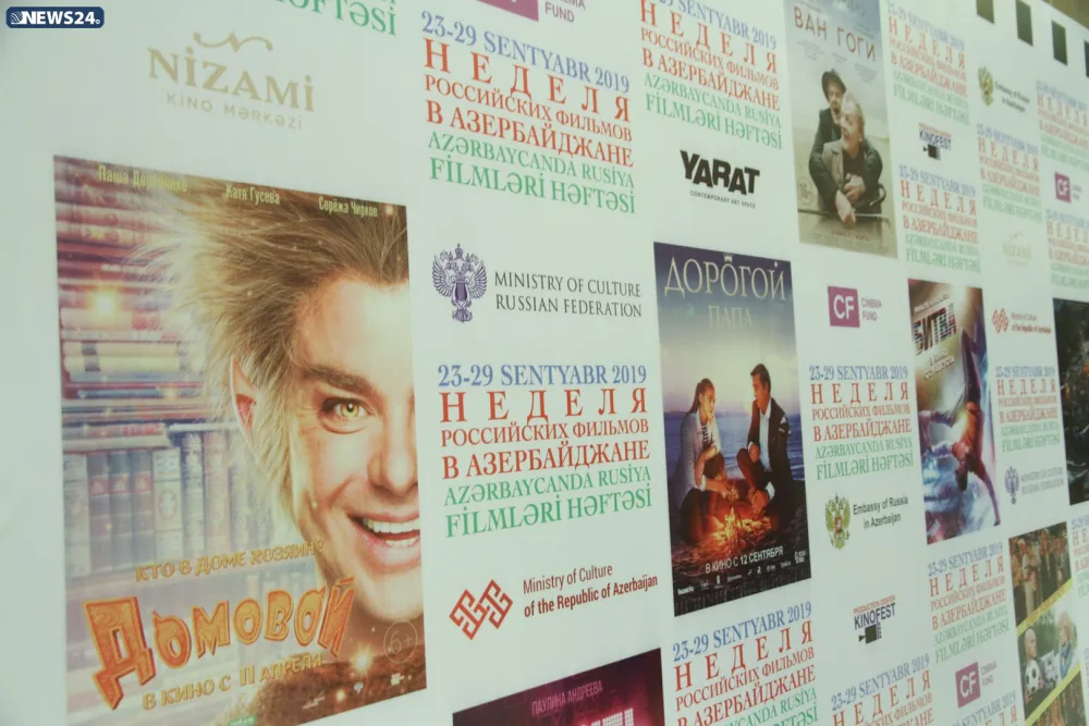 Bakıda Rusiya filmləri həftəsinin açılış mərasimi baş tutub - FOTOLAR
