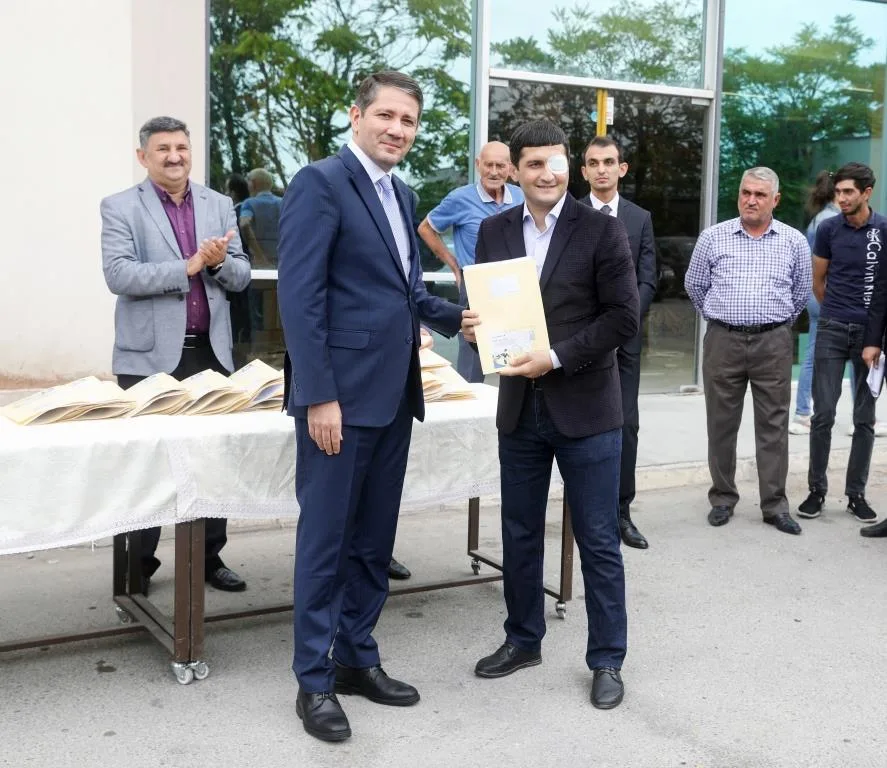 Qarabağ əlillərinə 47 avtomobil - VERİLDİ - FOTO