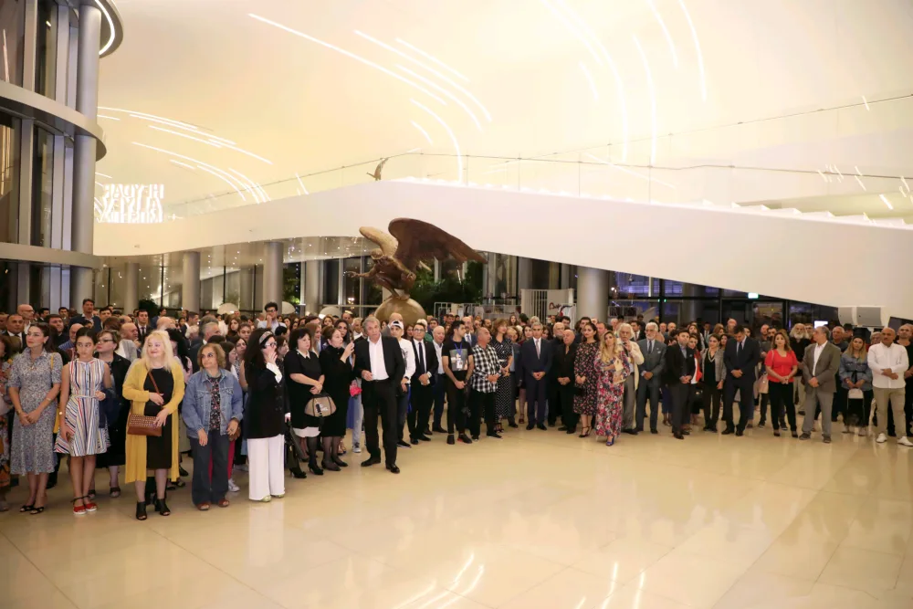 Xalq rəssamı Fərhad Xəlilovun fərdi sərgisi - AÇILDI - FOTO