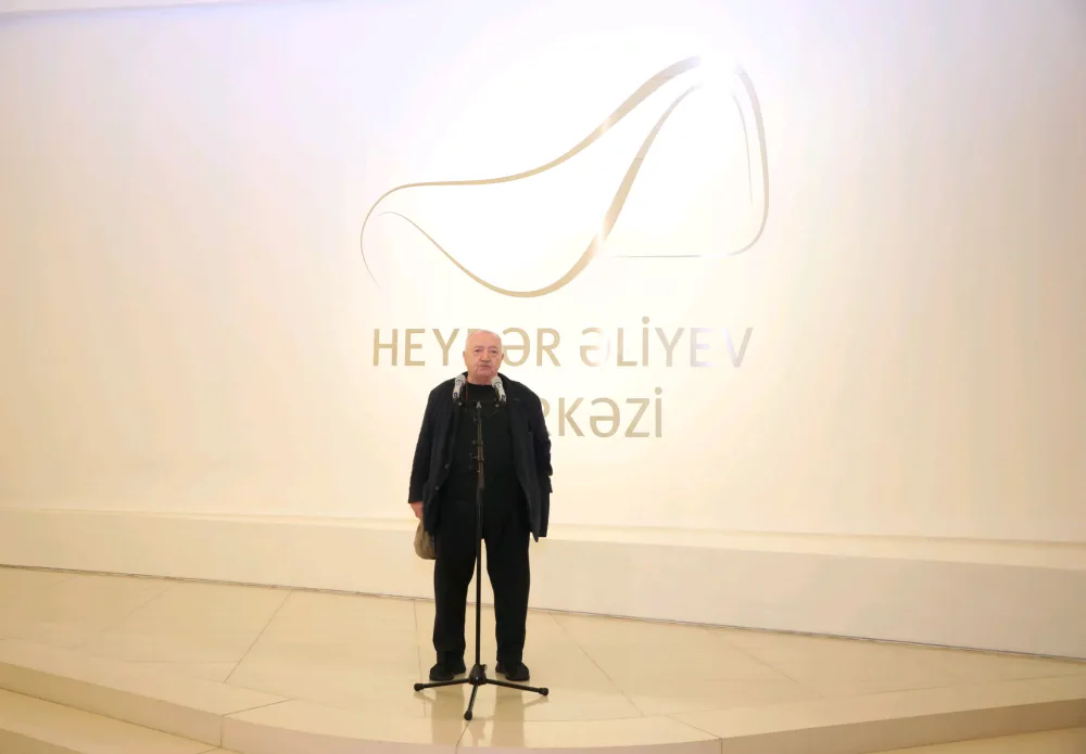 Xalq rəssamı Fərhad Xəlilovun fərdi sərgisi - AÇILDI - FOTO