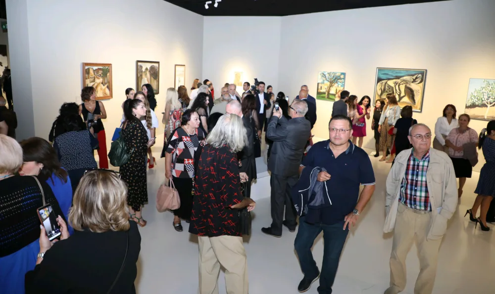 Xalq rəssamı Fərhad Xəlilovun fərdi sərgisi - AÇILDI - FOTO
