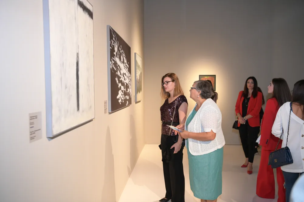 Xalq rəssamı Fərhad Xəlilovun fərdi sərgisi - AÇILDI - FOTO