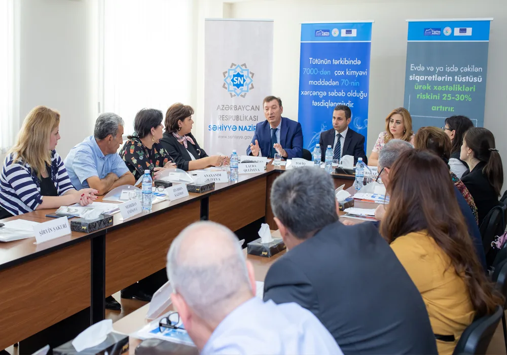 “Tütünlə mübarizə tədbirlərinin monitorinqi” mövzusunda təlim keçirilib