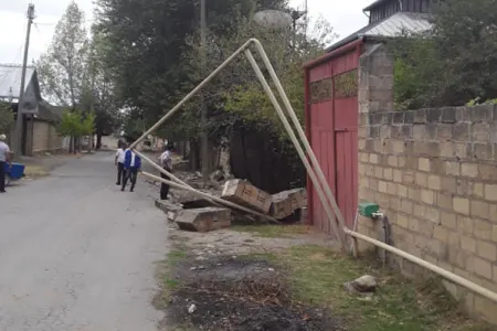 Şəkidə ağac AŞDI - 500 EV QAZSIZ QALDI