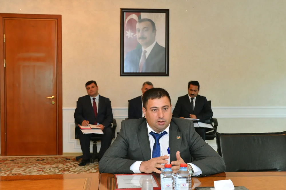 Ceyhun Bayramov QƏBUL KEÇiRDİ - FOTO