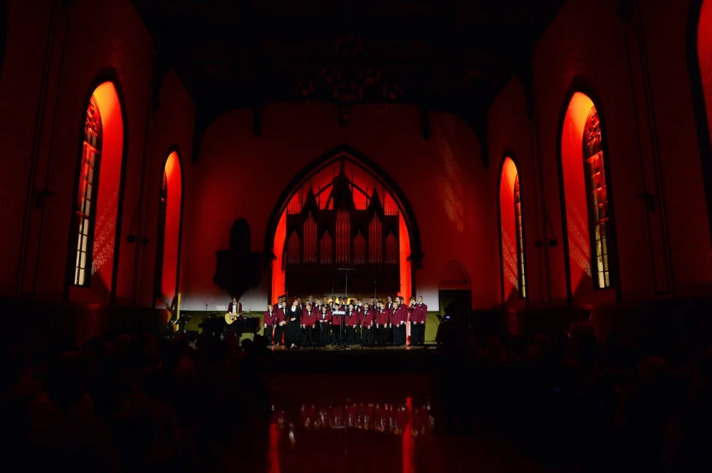 Leyla Əliyeva klassik musiqi gecəsində olub