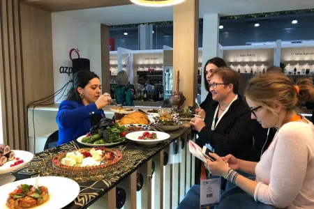 Moskvada Azərbaycan - SÜFRƏSİ AÇILDI- FOTO