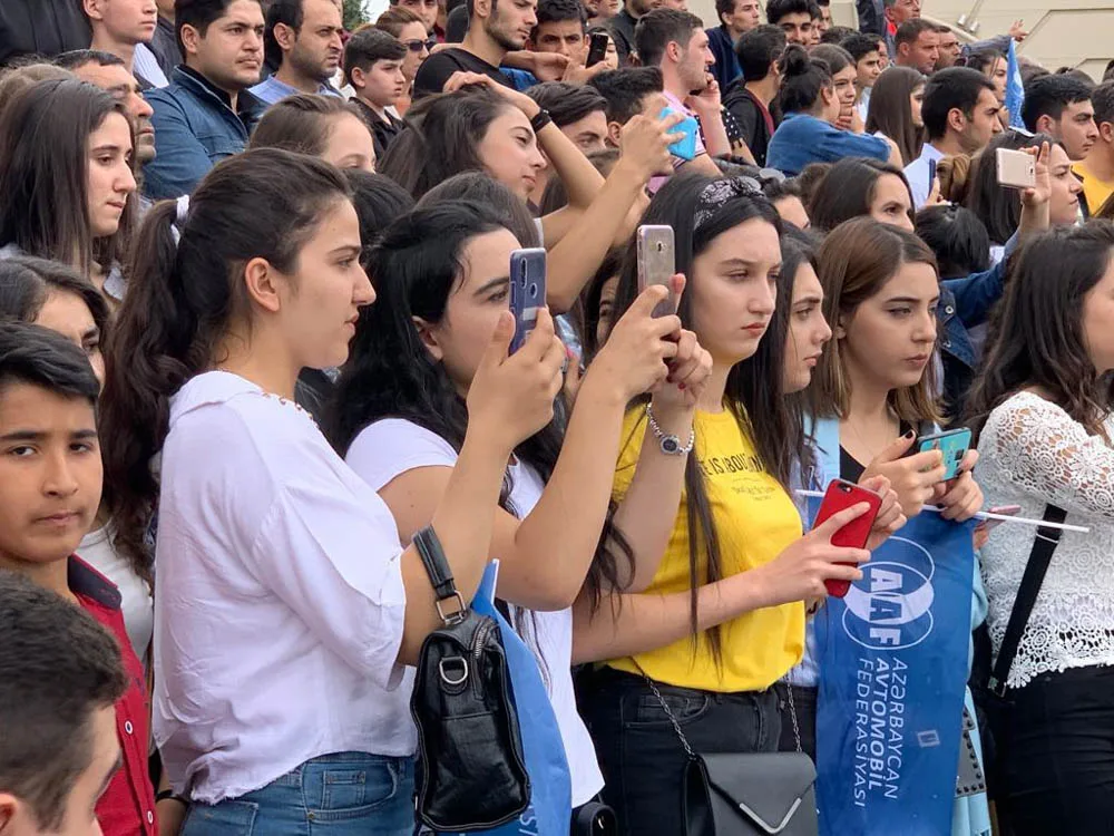 Gəncədə idman avtomobillərinin şousu - KEÇİRİLDİ - FOTO - VİDEO