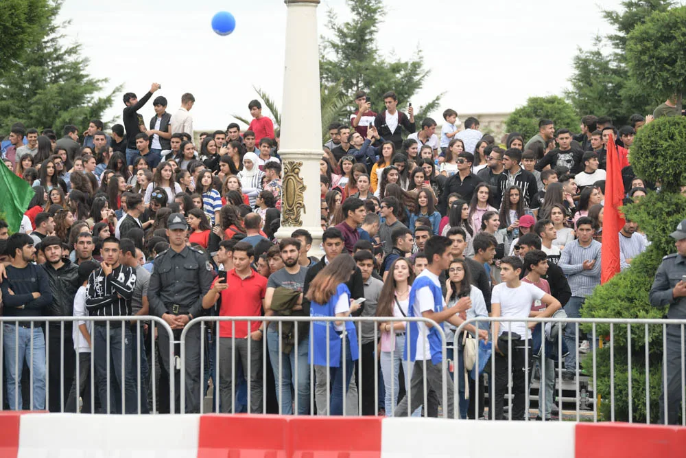 Gəncədə idman avtomobillərinin şousu - KEÇİRİLDİ - FOTO - VİDEO