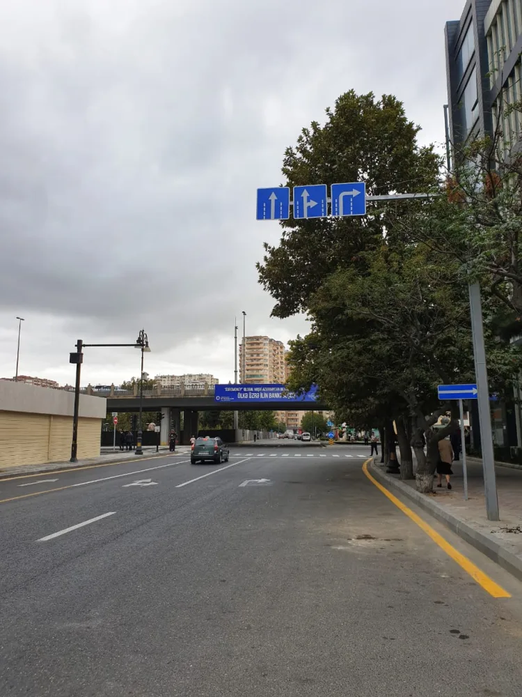 Bu prospektin hərəkət təşkilində - DƏYİŞİKLİK EDİLDİ -FOTO