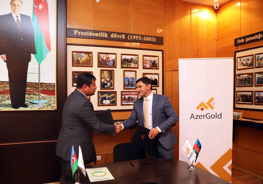 “AzerGold” QSC ilə ADAU arasında əməkdaşlıq memorandumu - İMZALANDI - FOTO